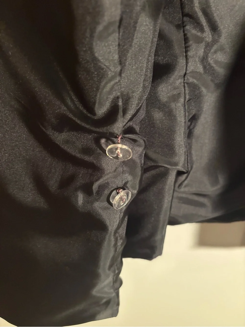 Alex Evenings Plum Satin Evening Blouse